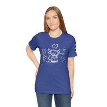 Load image into Gallery viewer, Highland Cow Love Short Sleeve T-Shirt
