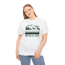 Load image into Gallery viewer, Big Ol&#39; Deer Heavy Cotton T-Shirt
