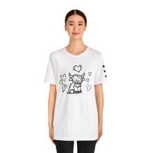 Load image into Gallery viewer, Highland Cow Love Short Sleeve T-Shirt
