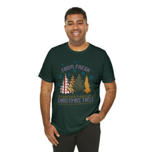 Load image into Gallery viewer, Farm Fresh Christmas Trees Short Sleeve T-Shirt
