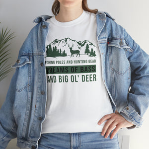 Big Ol' Deer Heavy Cotton T-Shirt