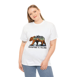 Adventure Bear Heavy Cotton T-Shirt