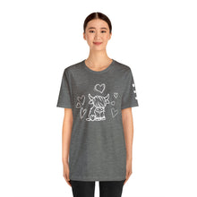 Load image into Gallery viewer, Highland Cow Love Short Sleeve T-Shirt
