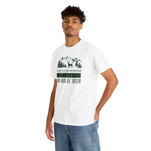 Big Ol' Deer Heavy Cotton T-Shirt