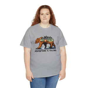 Adventure Bear Heavy Cotton T-Shirt