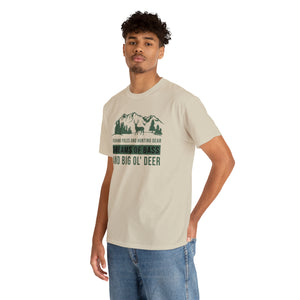 Big Ol' Deer Heavy Cotton T-Shirt