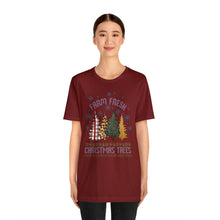 Load image into Gallery viewer, Farm Fresh Christmas Trees Short Sleeve T-Shirt
