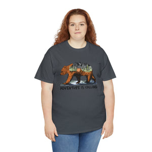 Adventure Bear Heavy Cotton T-Shirt