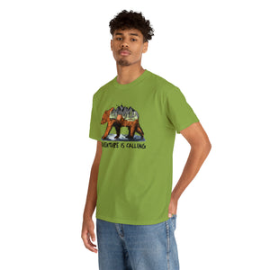 Adventure Bear Heavy Cotton T-Shirt