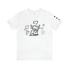 Load image into Gallery viewer, Highland Cow Love Short Sleeve T-Shirt
