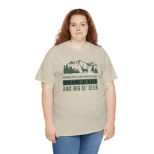 Load image into Gallery viewer, Big Ol&#39; Deer Heavy Cotton T-Shirt
