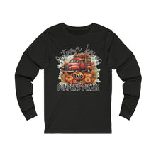 Load image into Gallery viewer, Autumn Leaves and Pumpkins Please Long Sleeve T-Shirt
