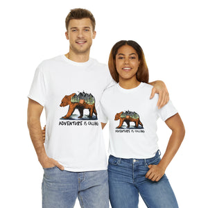 Adventure Bear Heavy Cotton T-Shirt