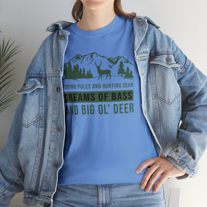 Big Ol' Deer Heavy Cotton T-Shirt