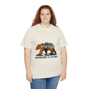 Adventure Bear Heavy Cotton T-Shirt