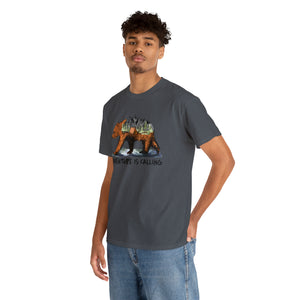 Adventure Bear Heavy Cotton T-Shirt