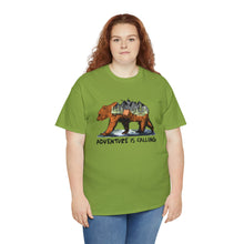 Load image into Gallery viewer, Adventure Bear Heavy Cotton T-Shirt
