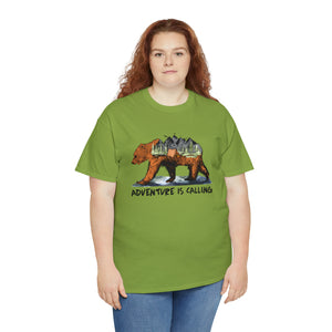 Adventure Bear Heavy Cotton T-Shirt