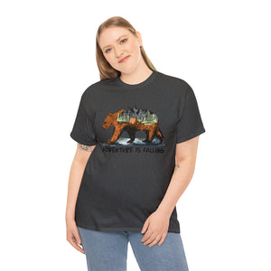 Adventure Bear Heavy Cotton T-Shirt