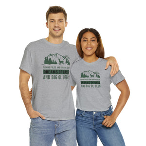 Big Ol' Deer Heavy Cotton T-Shirt