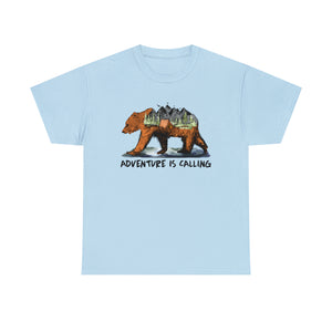 Adventure Bear Heavy Cotton T-Shirt