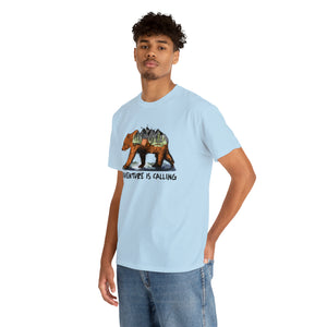 Adventure Bear Heavy Cotton T-Shirt