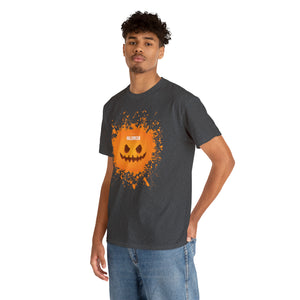 Happy Halloween Splash Heavy Cotton T-Shirt