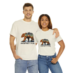 Adventure Bear Heavy Cotton T-Shirt