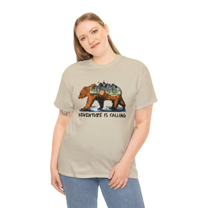 Adventure Bear Heavy Cotton T-Shirt