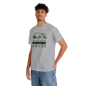 Big Ol' Deer Heavy Cotton T-Shirt