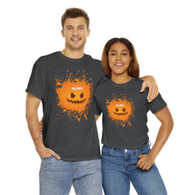 Load image into Gallery viewer, Happy Halloween Splash Heavy Cotton T-Shirt
