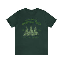 Load image into Gallery viewer, Fressh Cut Christmas Trees Short Sleeve T-Shirt
