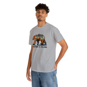 Adventure Bear Heavy Cotton T-Shirt