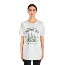 Load image into Gallery viewer, Fressh Cut Christmas Trees Short Sleeve T-Shirt
