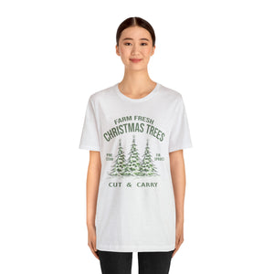 Fressh Cut Christmas Trees Short Sleeve T-Shirt