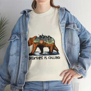 Adventure Bear Heavy Cotton T-Shirt