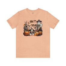 Load image into Gallery viewer, Moo... I mean Boo Short Sleeve Tee
