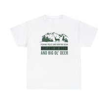 Load image into Gallery viewer, Big Ol&#39; Deer Heavy Cotton T-Shirt
