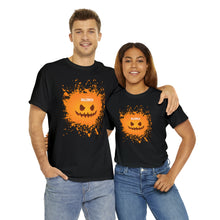 Load image into Gallery viewer, Happy Halloween Splash Heavy Cotton T-Shirt
