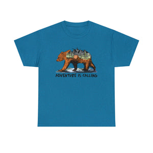 Adventure Bear Heavy Cotton T-Shirt