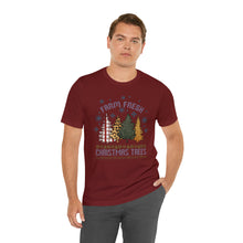 Load image into Gallery viewer, Farm Fresh Christmas Trees Short Sleeve T-Shirt
