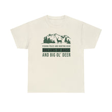 Load image into Gallery viewer, Big Ol&#39; Deer Heavy Cotton T-Shirt
