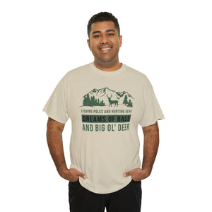 Big Ol' Deer Heavy Cotton T-Shirt