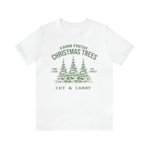 Fressh Cut Christmas Trees Short Sleeve T-Shirt