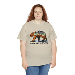 Adventure Bear Heavy Cotton T-Shirt