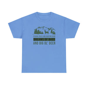 Big Ol' Deer Heavy Cotton T-Shirt