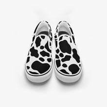 Load image into Gallery viewer, Cow Print Slip-On Shoes
