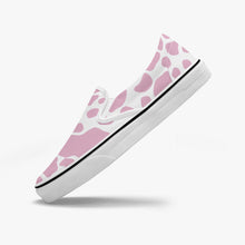 Load image into Gallery viewer, Pink Cow Slip-On Shoes
