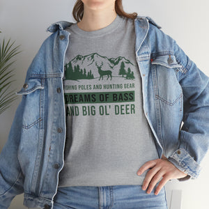 Big Ol' Deer Heavy Cotton T-Shirt