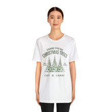 Load image into Gallery viewer, Fressh Cut Christmas Trees Short Sleeve T-Shirt
